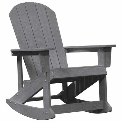 Set Lounge da Giardino 3 pcs Grigio chiaro HDPE