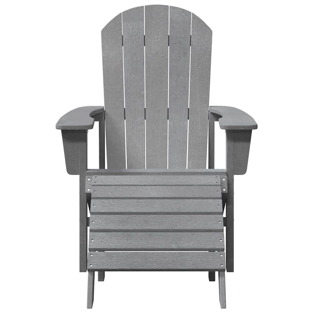 Sedia da Giardino 2 pcs Grigio chiaro 83 x 74 x 92 cm