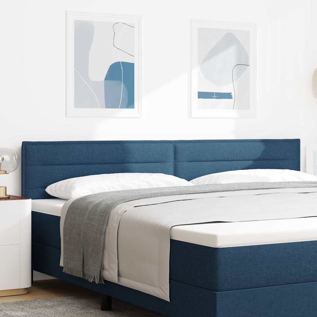 Testiera Blu 200 cm Tessuto