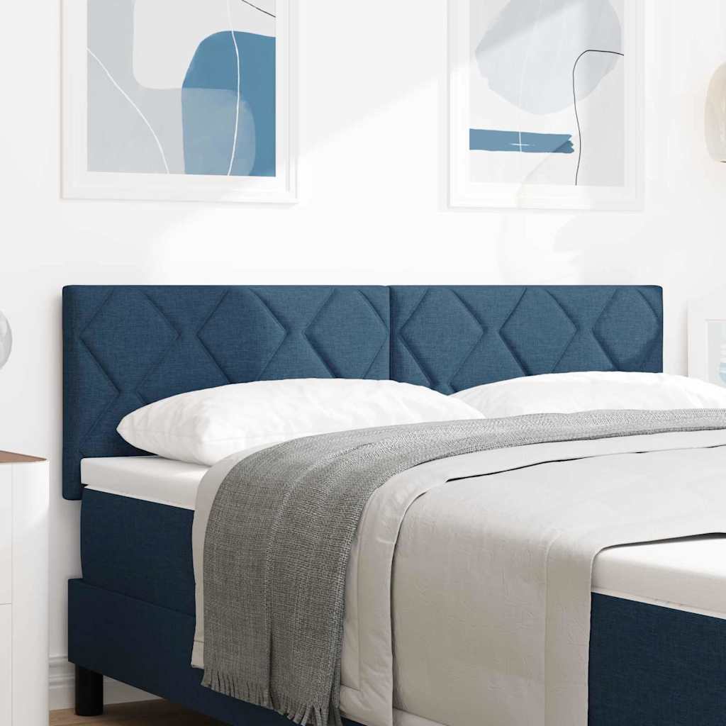 Testiera Blu 160 cm Tessuto