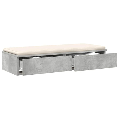 Cassetti per letto Grigio cemento 100 x 36,5 x 16,5 cm
