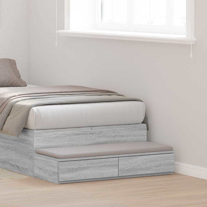 Cassetti per letto Grigio Sonoma 100 x 36,5 x 16,5 cm