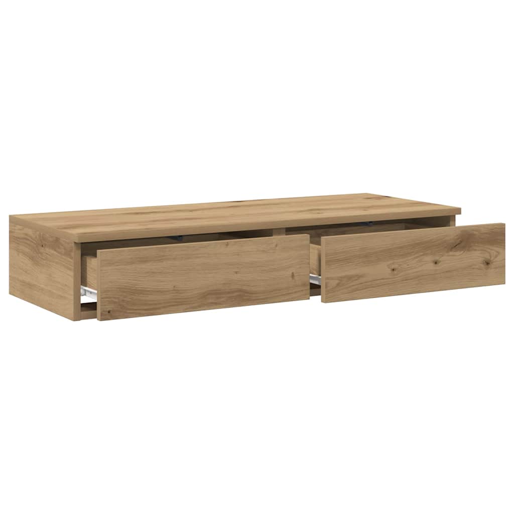 Cassetti per letto Rovere artigianale 80 x 36,5 x 16,5 cm