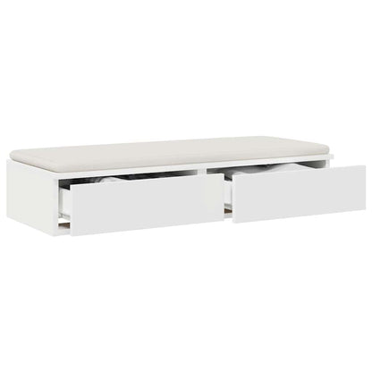 Cassetti per letto Bianco 90 x 36,5 x 16,5 cm Legno multistrato