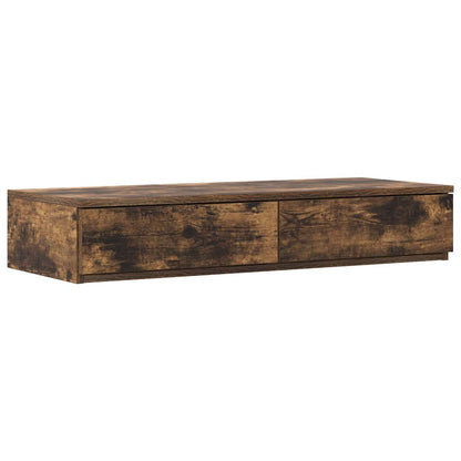 Cassetti per letto con cassetto Rovere fumÃ© 90 x 36,5 x 16,5 cm