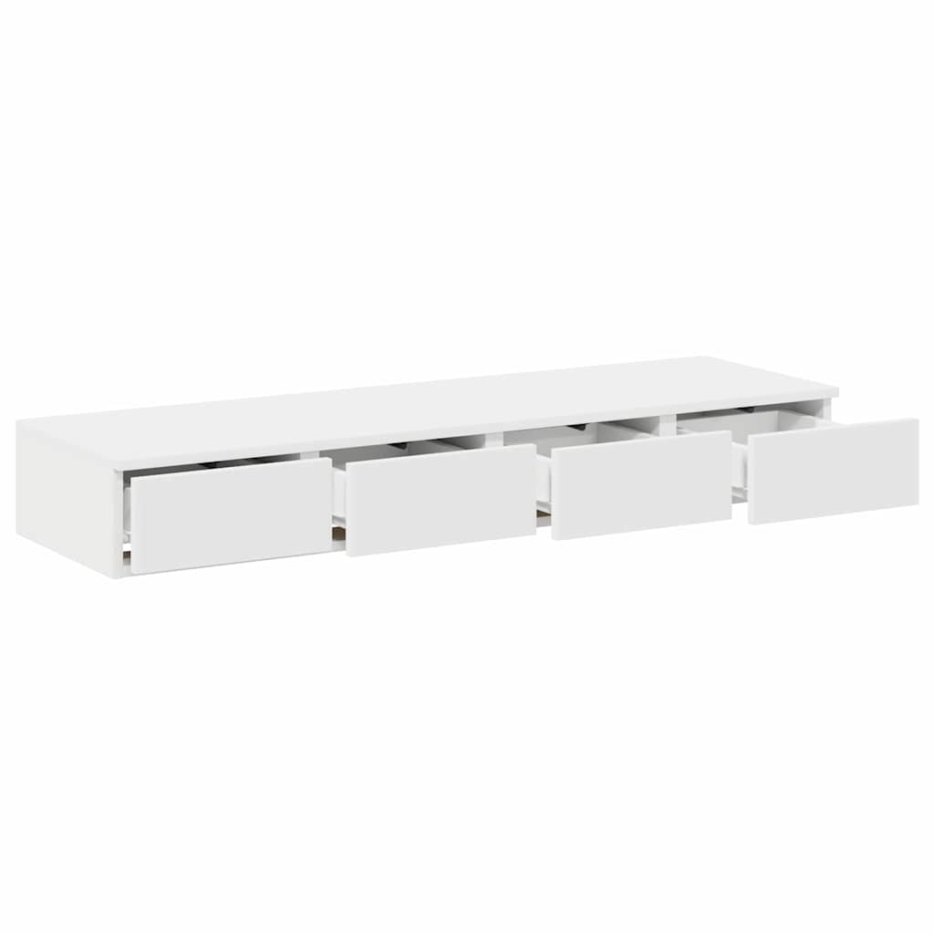 Cassetti per letto con cassetto Bianco 120 x 36,5 x 16,5 cm