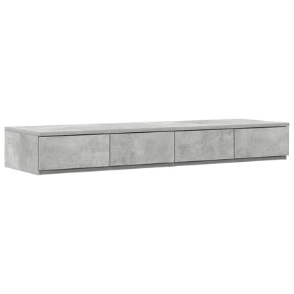 Cassetti per letto Grigio cemento 120 x 36,5 x 16,5 cm
