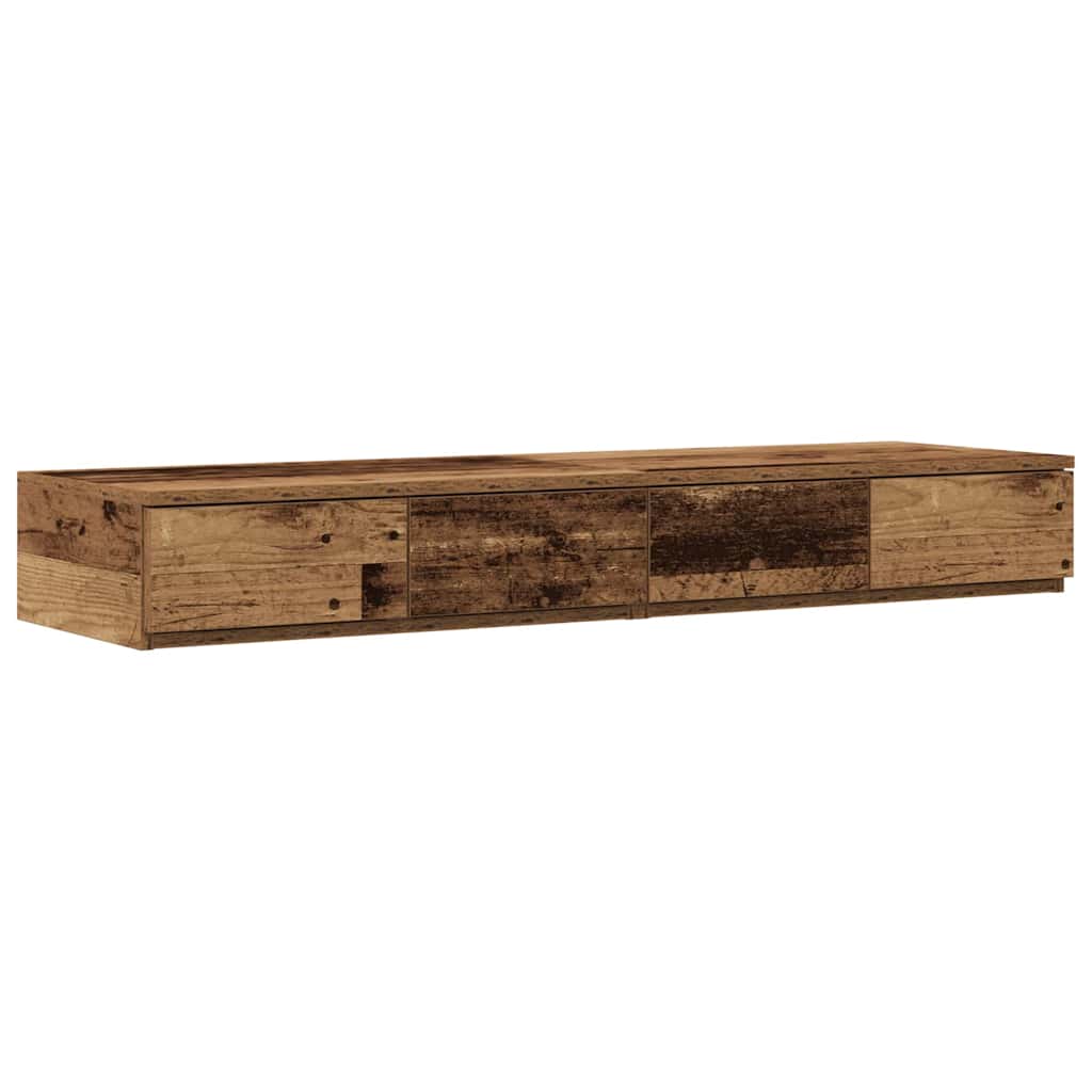 Cassetti per letto Legno vecchio 120 x 36,5 x 16,5 cm