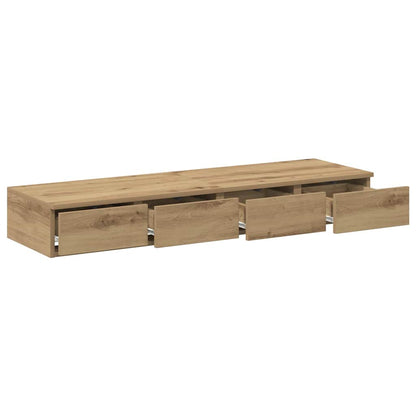 Cassetti per letto Rovere artigianale 120 x 36,5 x 16,5 cm