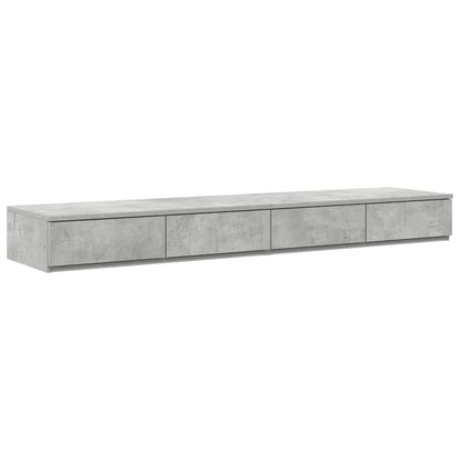 Cassetti per letto Grigio cemento 150 x 36,5 x 16,5 cm