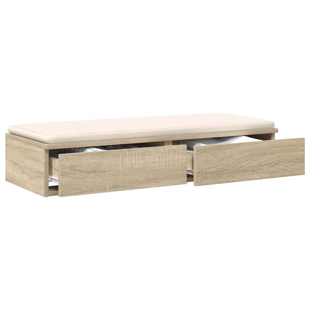Cassetti per letto Rovere Sonoma 75 x 36,5 x 16,5 cm