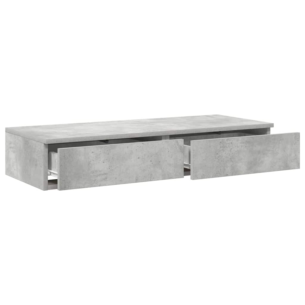 Cassetti per letto Grigio cemento 75 x 36,5 x 16,5 cm