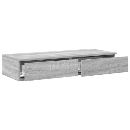 Cassetti per letto Grigio Sonoma 75 x 36,5 x 16,5 cm