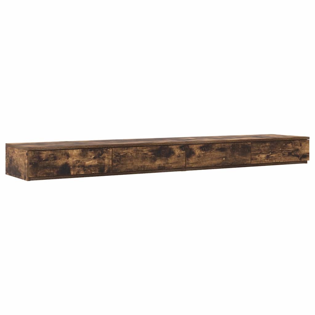 Cassetti per letto Rovere fumÃ© 180 x 36,5 x 16,5 cm