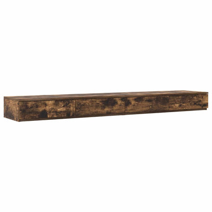 Cassetti per letto Rovere fumÃ© 180 x 36,5 x 16,5 cm