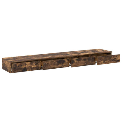 Cassetti per letto Rovere fumÃ© 180 x 36,5 x 16,5 cm