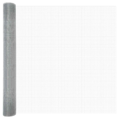 Recinzione in Rete Saldato Argento 1.4 x 25 m