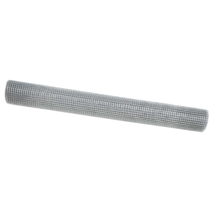 Recinzione in Rete Saldato Argento 1 x 50 m