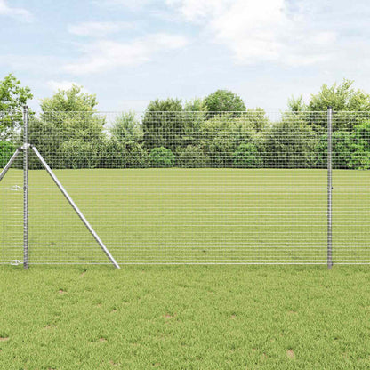 Recinzione in Rete Saldato Argento 1 x 50 m