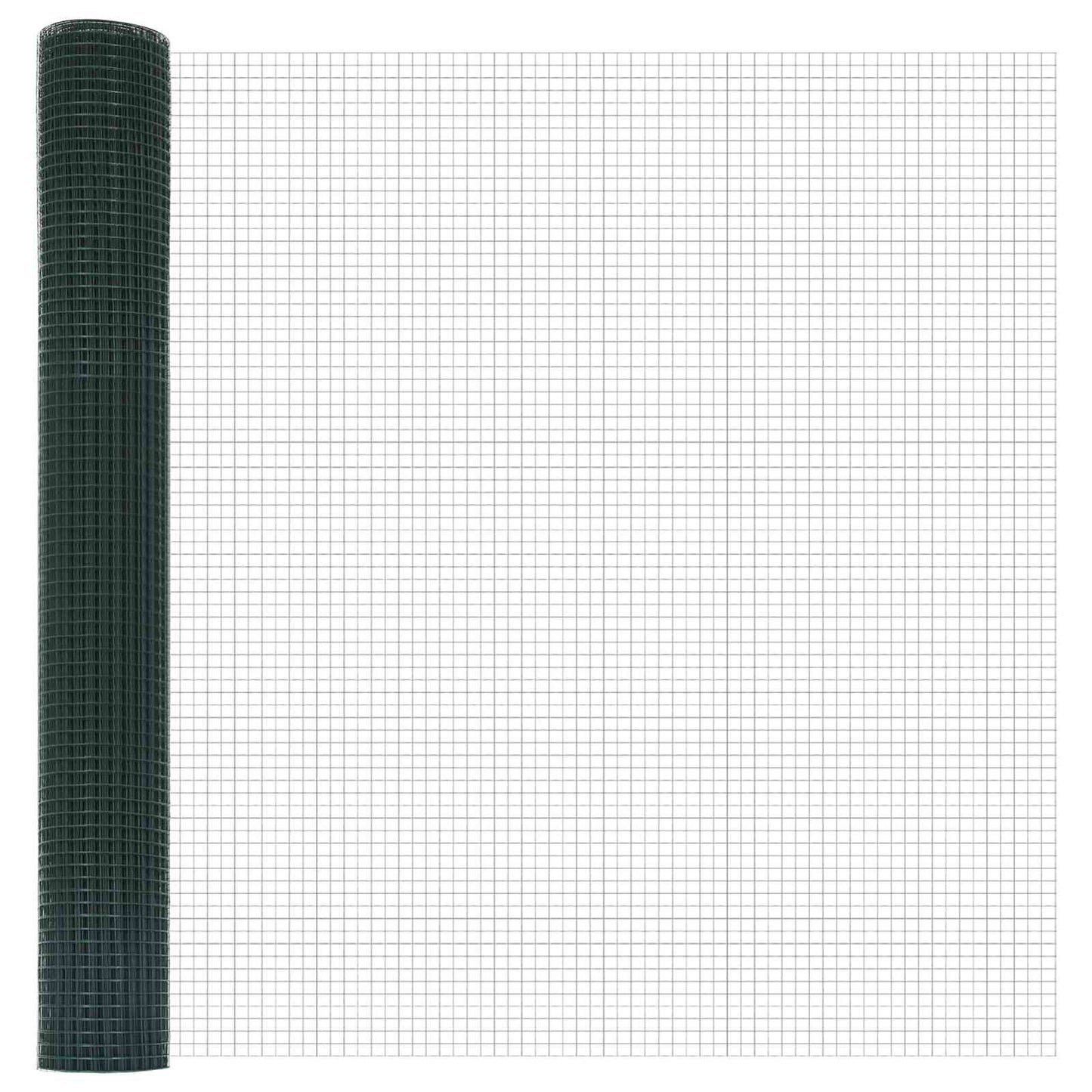 Recinzione in Rete Saldato Verde 1.2 x 25 m