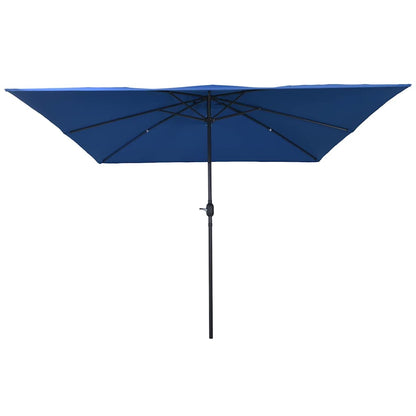 Ombrello da giardino Azzurro 295 x 295 x 245 cm