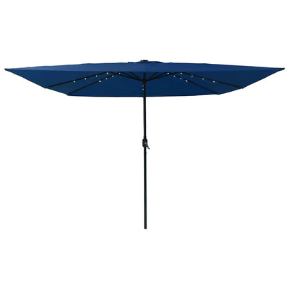 Ombrello da giardino Azzurro 295 x 295 x 245 cm