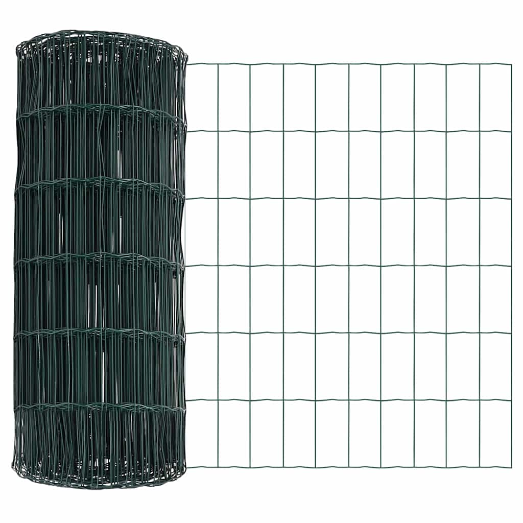 Recinzione Euro Verde 0,6 x 50 m Ferro rivestito in PVC