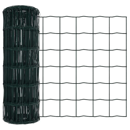 Recinzione Euro Verde 0,6 x 50 m Ferro rivestito in PVC