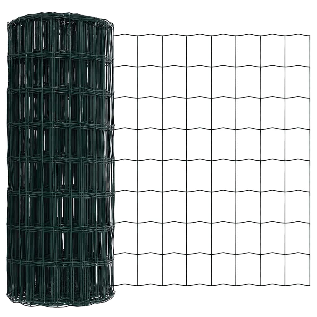 Recinzione Euro Verde 0,6 x 50 m Ferro rivestito in PVC