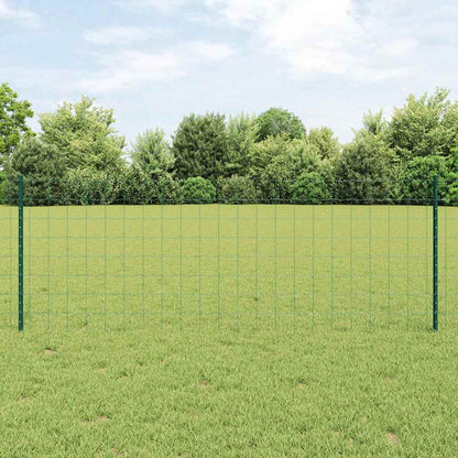 Recinzione con Posto Verde 0,8 x 10 m Acciaio