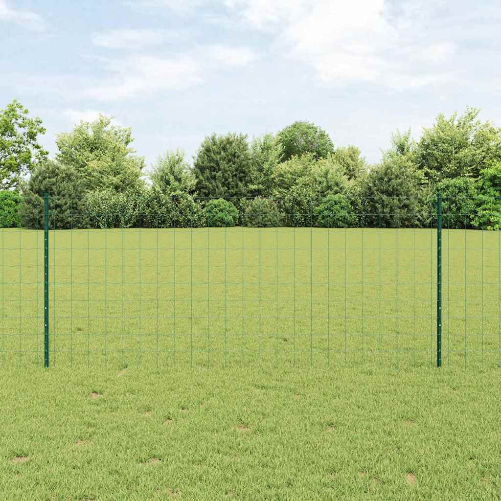 Recinzione con Posto Verde 1 x 10 m Acciaio