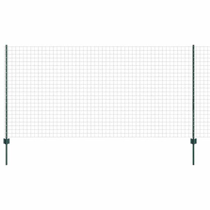Recinzione con Posto Verde 1,2 x 25 m Acciaio e PVC