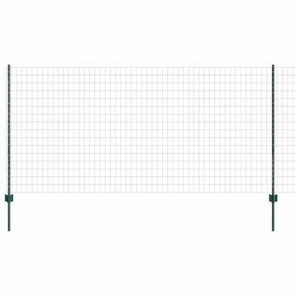 Recinzione con Posto Verde 1,2 x 25 m Acciaio e PVC