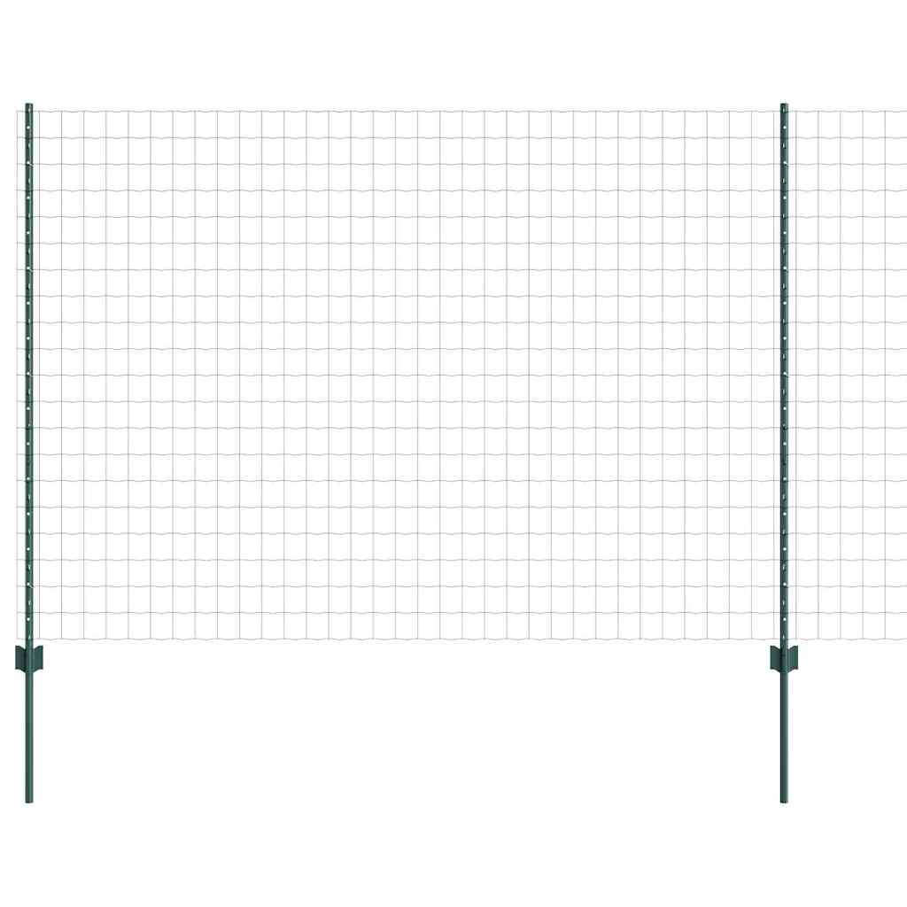 Recinzione con Posto Verde 1,5 x 10 m Acciaio