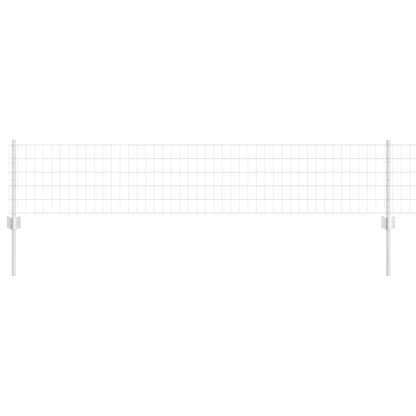 Recinzione con Posto Argento 0,4 x 25 m Acciaio