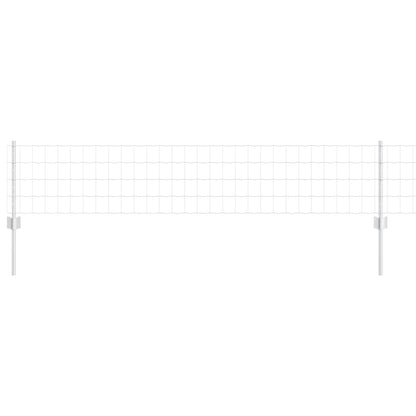 Recinzione con Posto Argento 0,4 x 50 m Acciaio