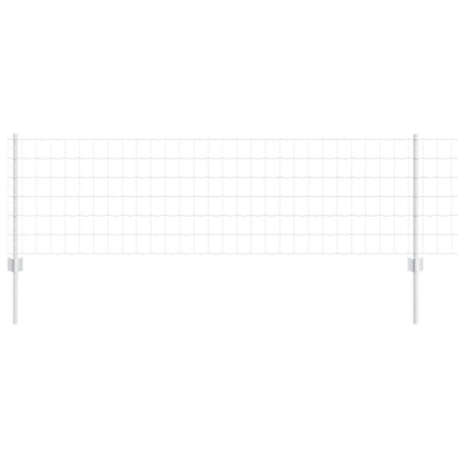 Recinzione con Posto Argento 0,6 x 50 m Acciaio