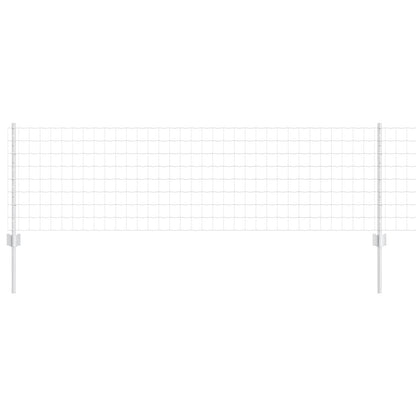 Recinzione con Posto Argento 0,6 x 50 m Acciaio