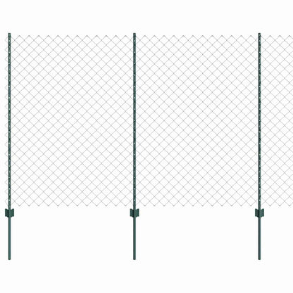 Recinzione con Posto Verde 1,5 x 25 m Acciaio