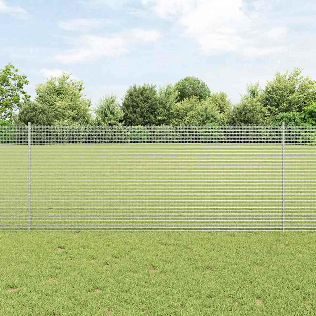 Recinzione con Posto Argento 1 x 10 m Acciaio