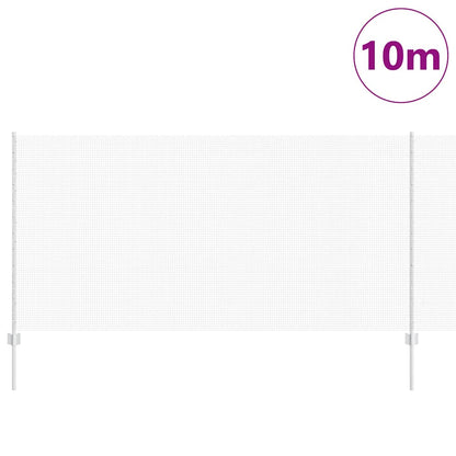 Recinzione con Posto Argento 1,2 x 10 m Acciaio