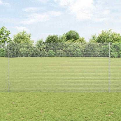 Recinzione con Posto Argento 1,5 x 10 m Acciaio