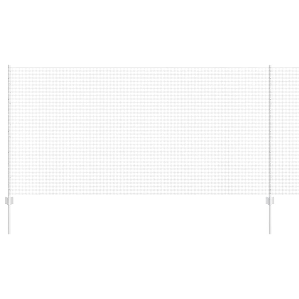 Recinzione con Posto Argento 1,2 x 25 m Acciaio