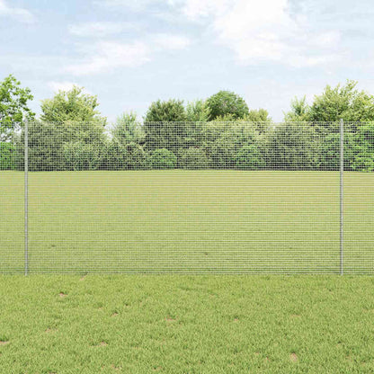 Recinzione con Posto Argento 1,2 x 25 m Acciaio