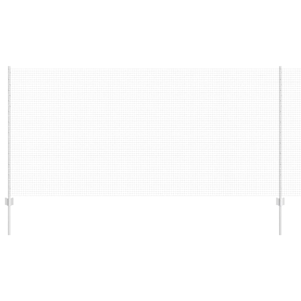 Recinzione con Posto Argento 1,2 x 25 m Acciaio