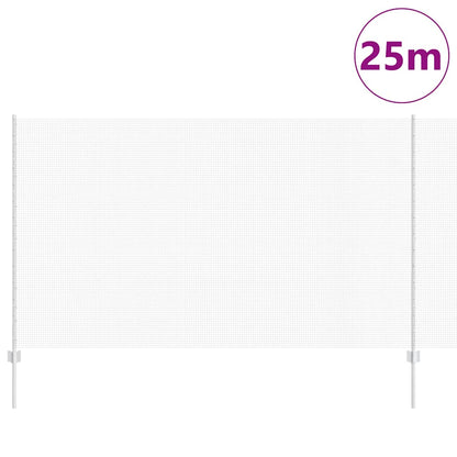 Recinzione con Posto Argento 1,4 x 25 m Acciaio