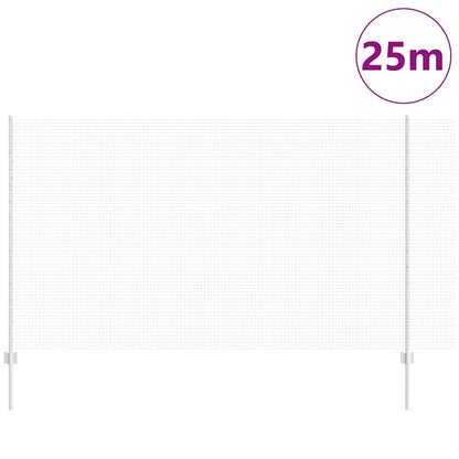 Recinzione con Posto Argento 1,4 x 25 m Acciaio