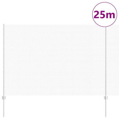 Recinzione con Posto Argento 1,5 x 25 m Acciaio