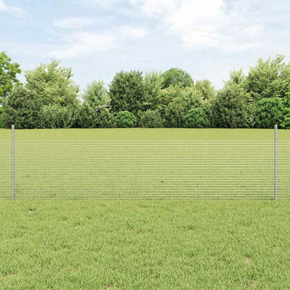 Recinzione con Posto Argento 0,5 x 50 m Acciaio