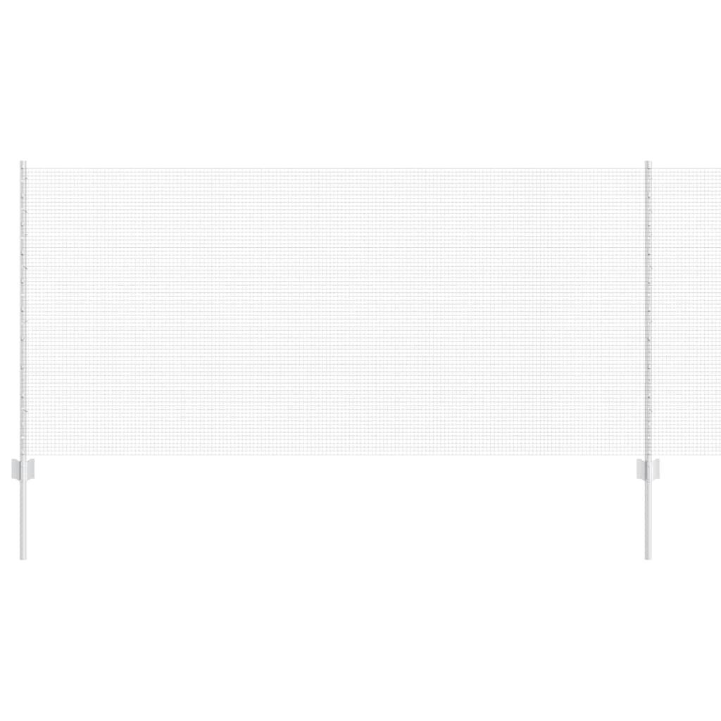 Recinzione con Posto Argento 1 x 50 m Acciaio